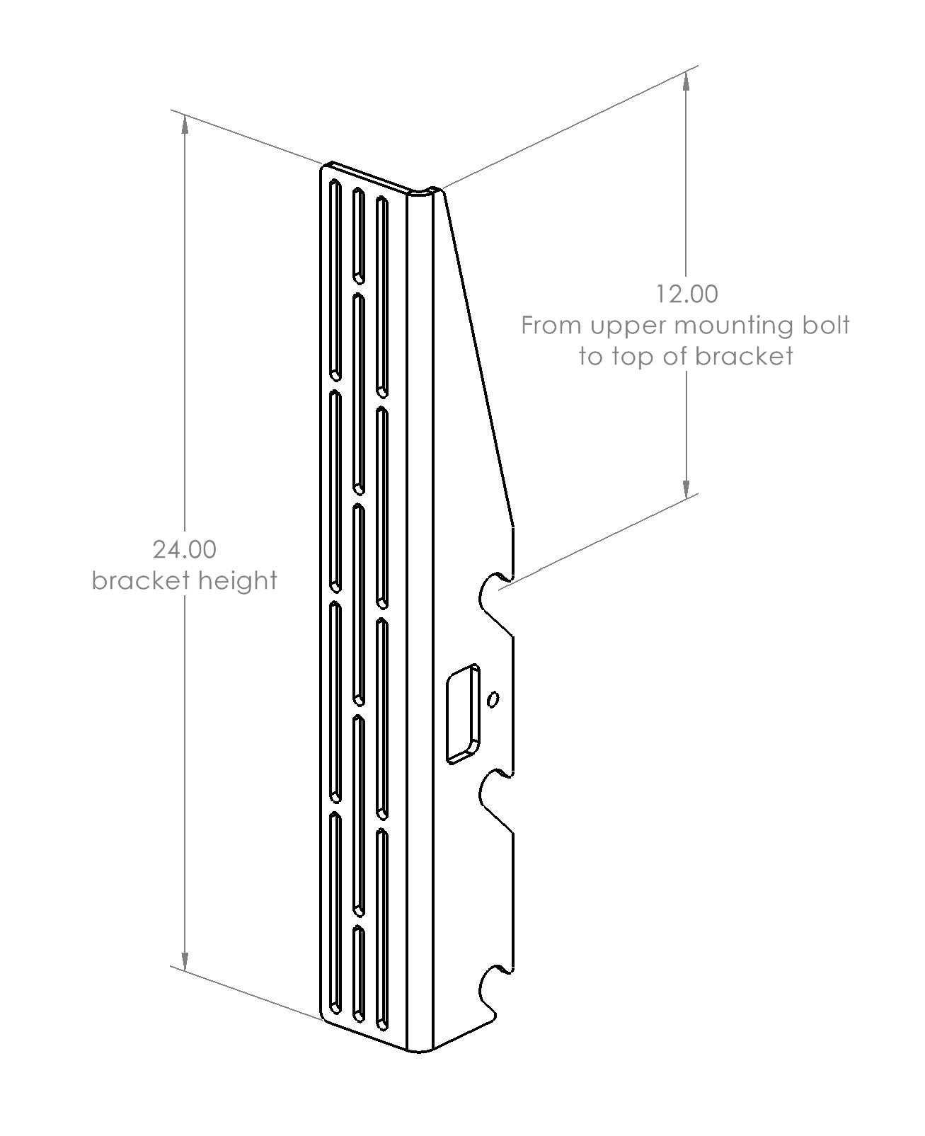 Side Mount Brackets (Pair) - Accessory