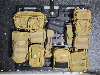 Four Wheel Camper Lift Board MOLLE Panel